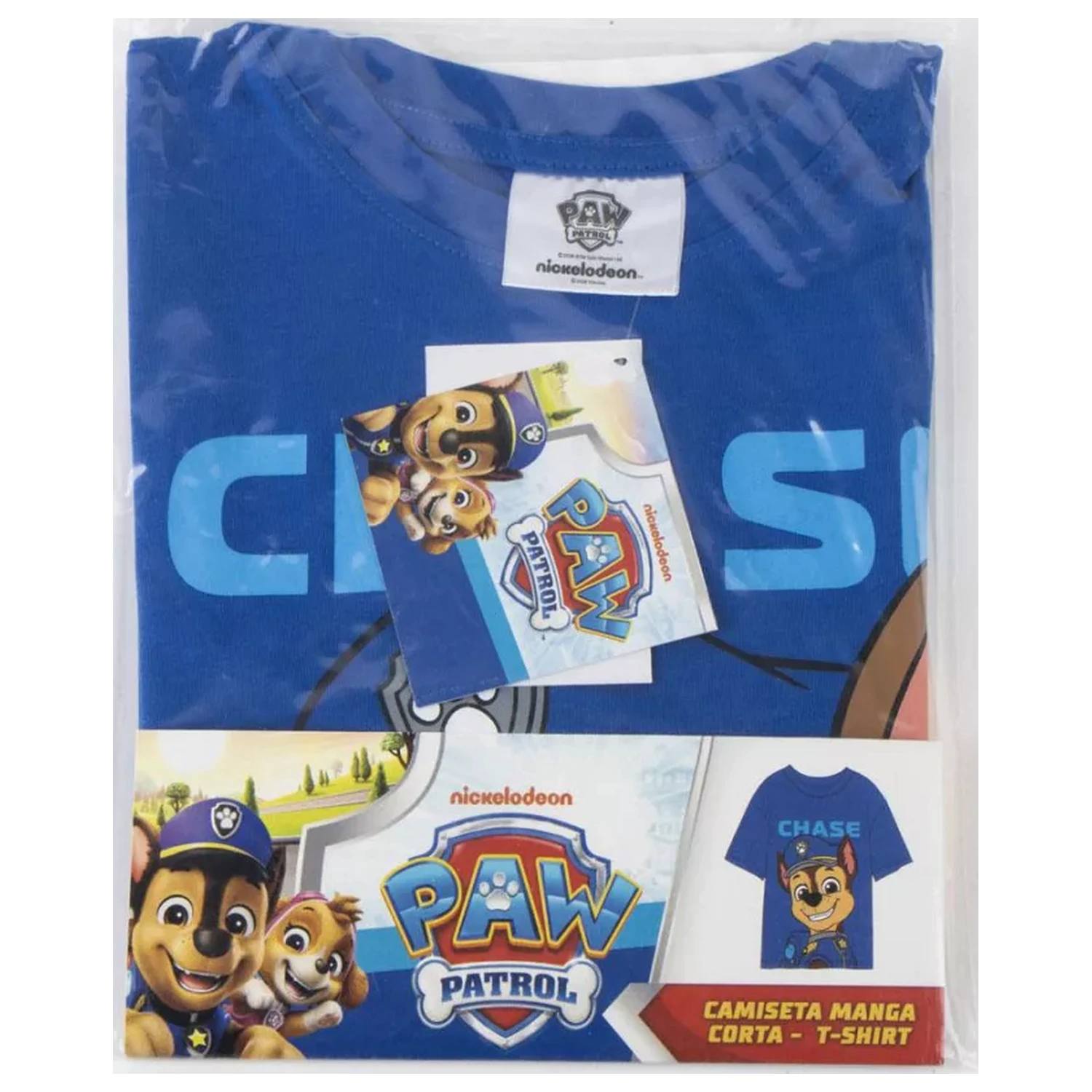PAW Patrol Blue Chase detské tričko s krátkym rukávom, top produktová fotografia