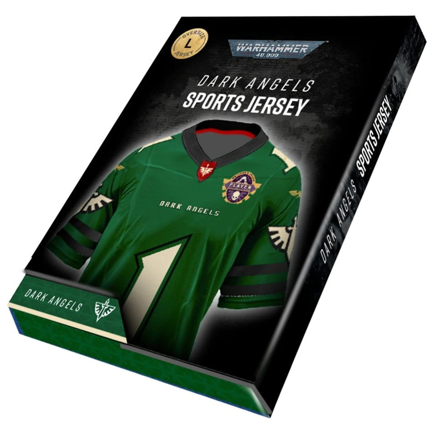 Warhammer 40,000 športový dres Dark Angels produktová fotografia