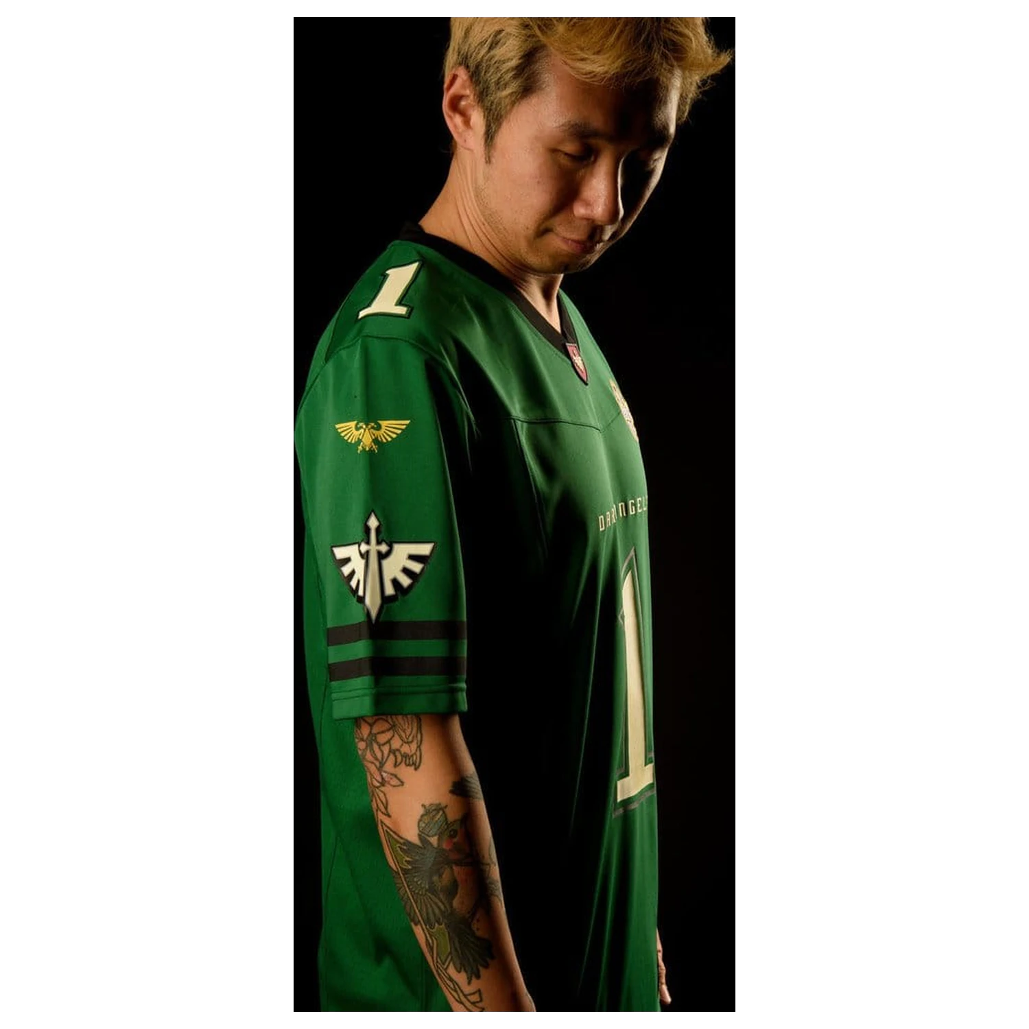 Warhammer 40,000 športový dres Dark Angels produktová fotografia