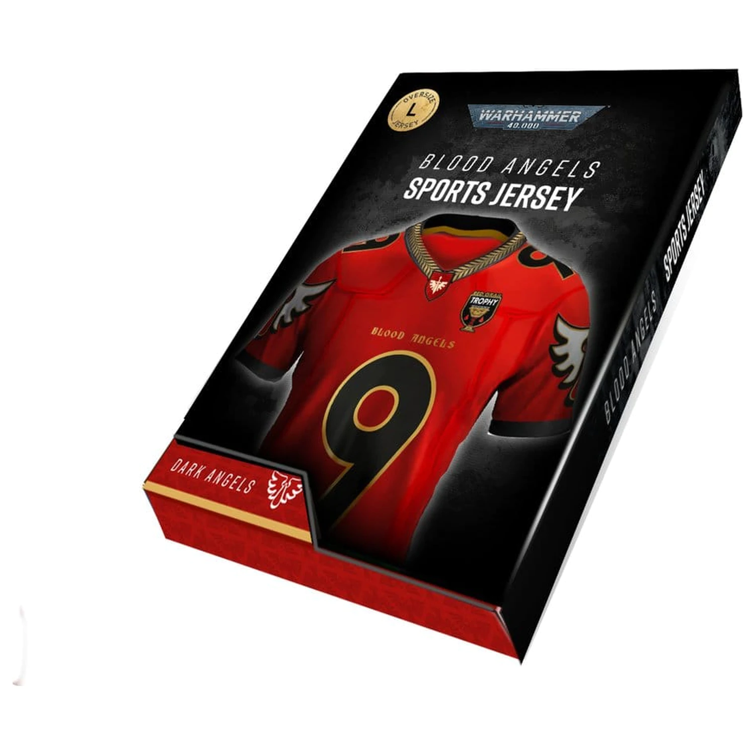 Warhammer 40,000 športový dres Blood Angels produktová fotografia