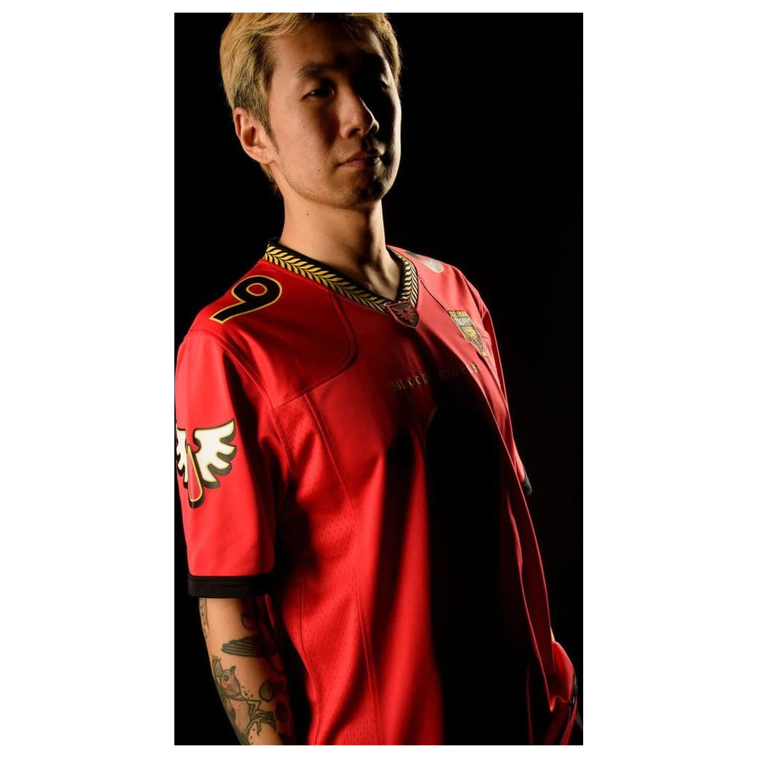 Warhammer 40,000 športový dres Blood Angels produktová fotografia