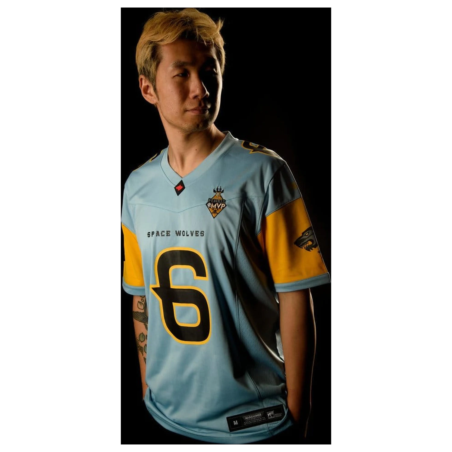 Warhammer 40,000 Sports Jersey tričko Space Wolves produktová fotografia