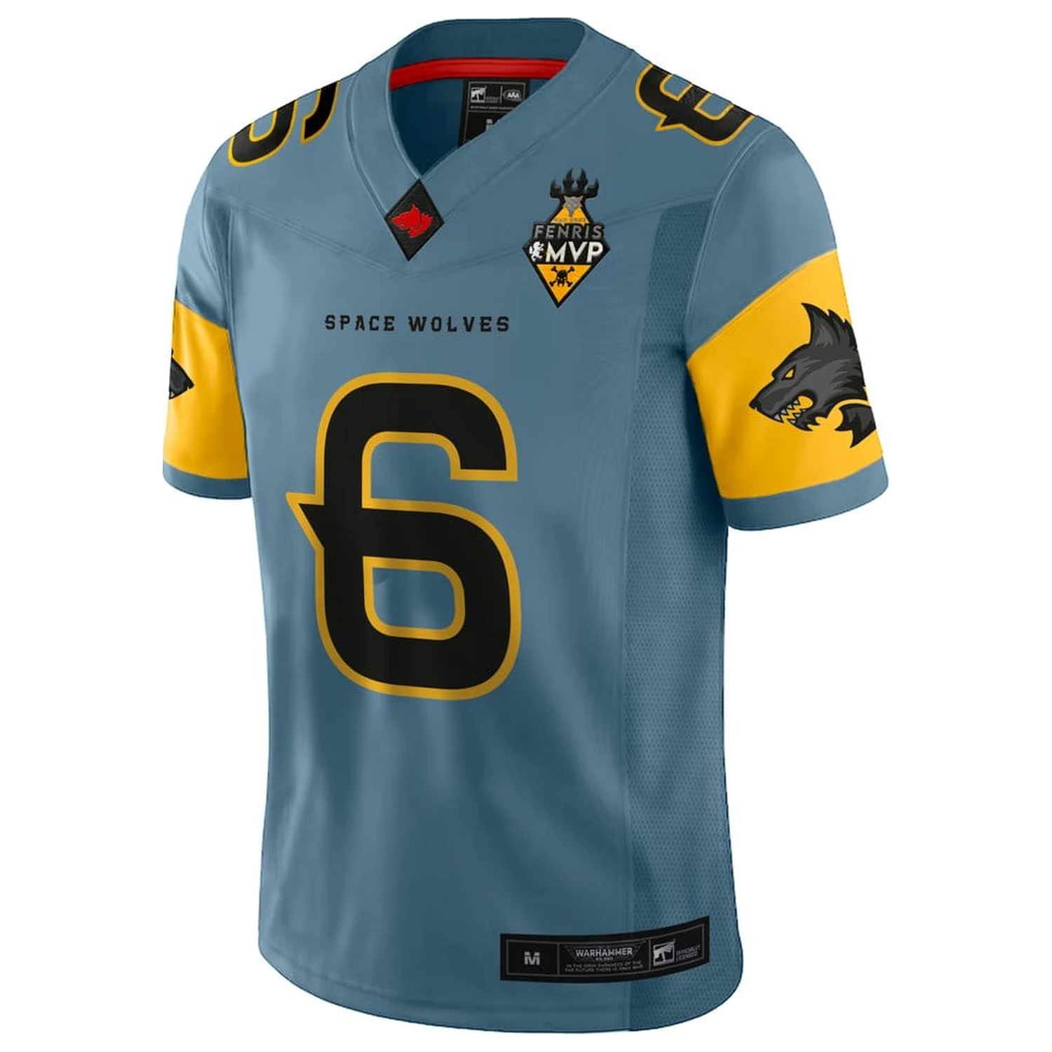 Warhammer 40,000 Sports Jersey tričko Space Wolves produktová fotografia