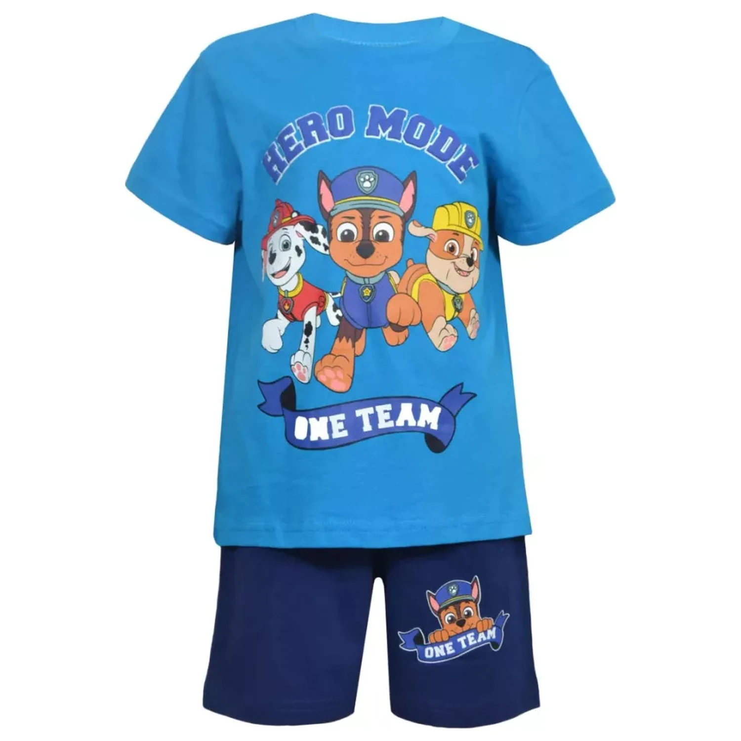 PAW Patrol Hero Mode detské krátke pyžamo produktová fotografia