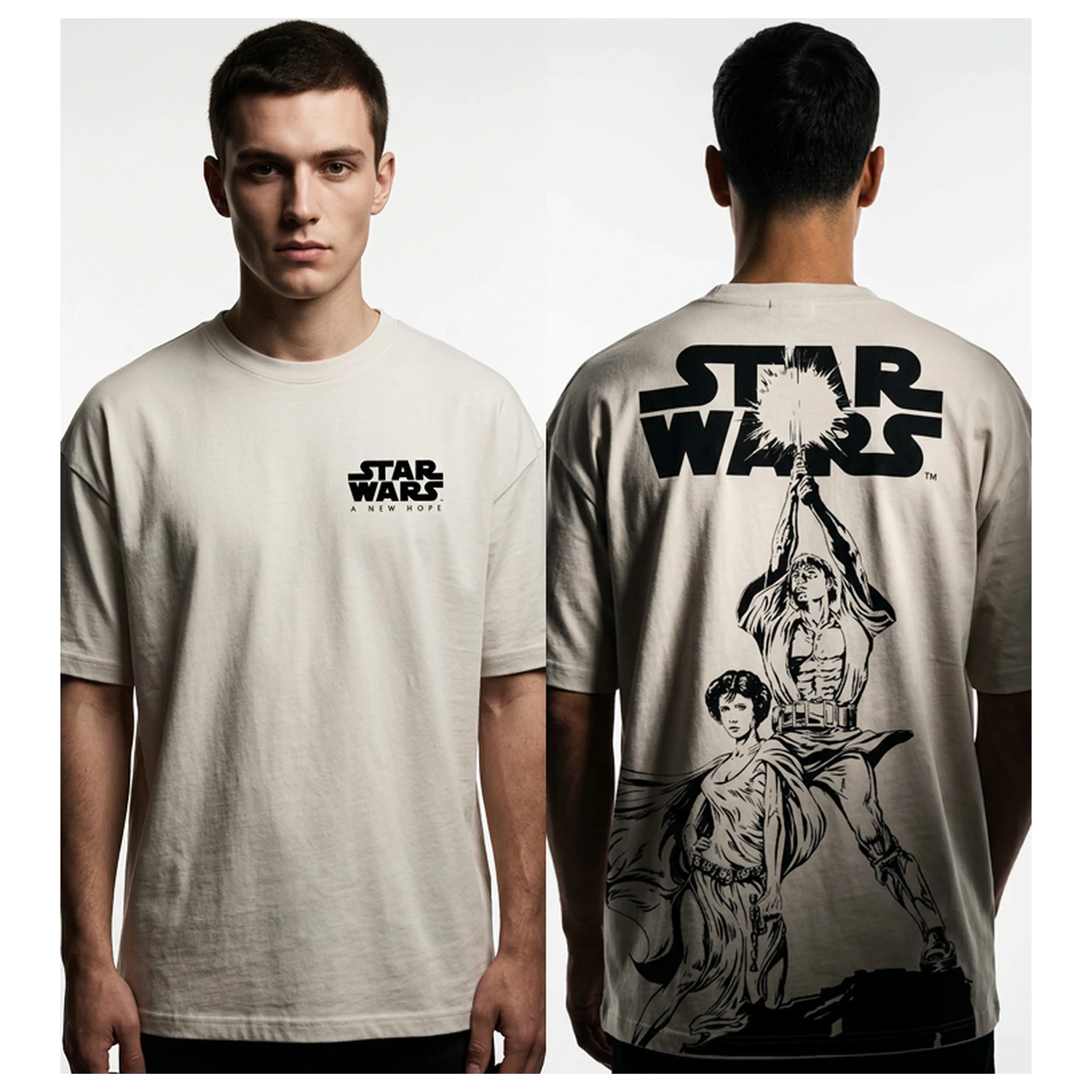 STAR WARS A New Hope Anniversary Oversize tričko produktová fotografia