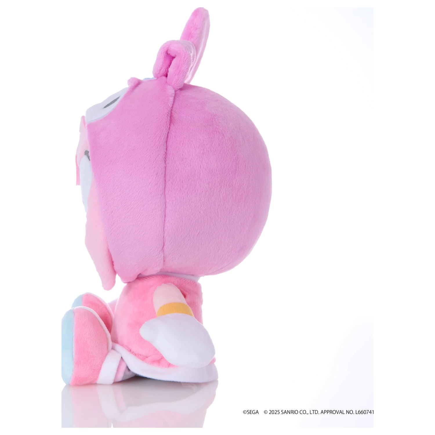 Sonic & Friends x Sanrio Amy x My Melody plyšová hračka 24 cm produktová fotografia