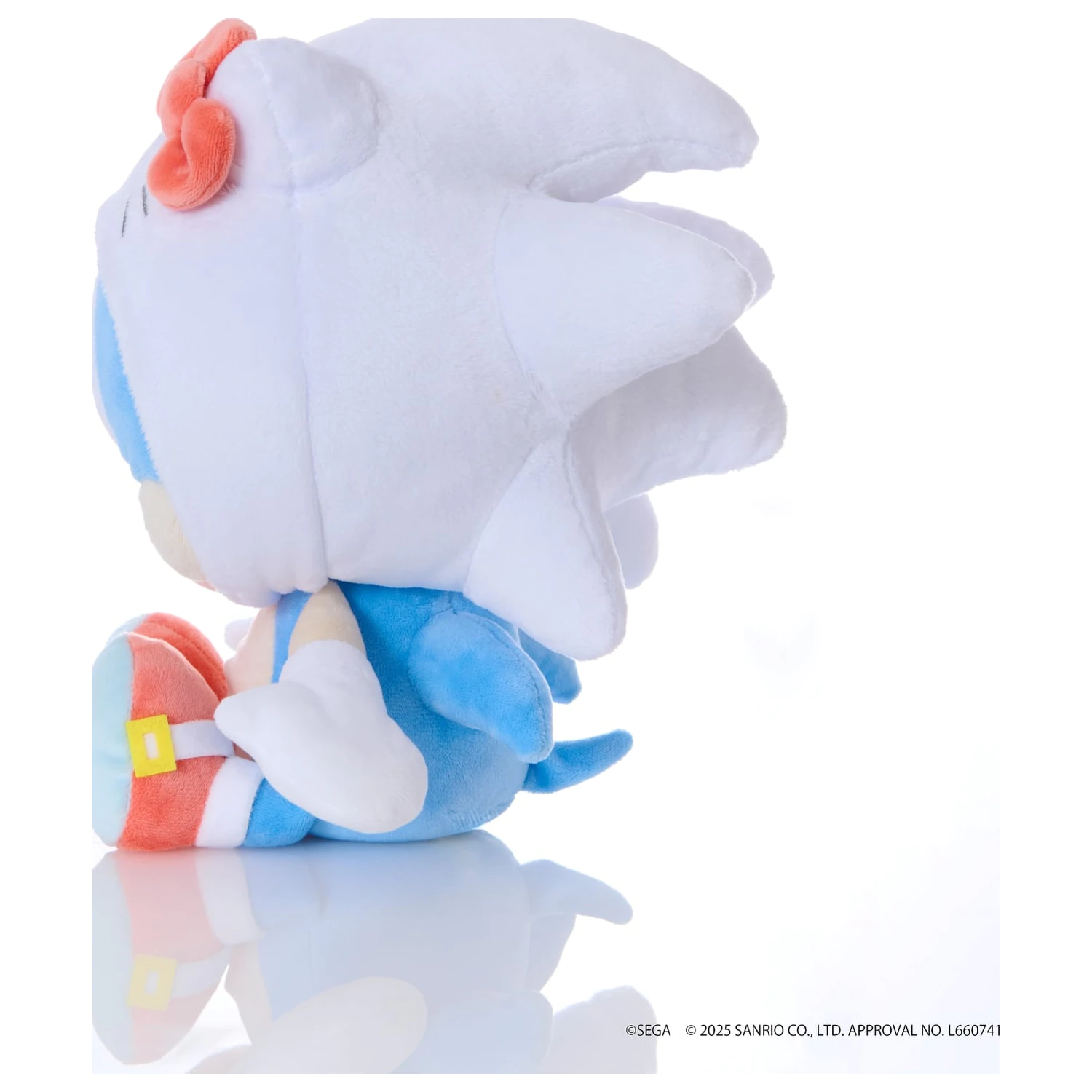 Sonic & Friends x Sanrio Sonic x Hello Kitty plyšová hračka 24 cm produktová fotografia