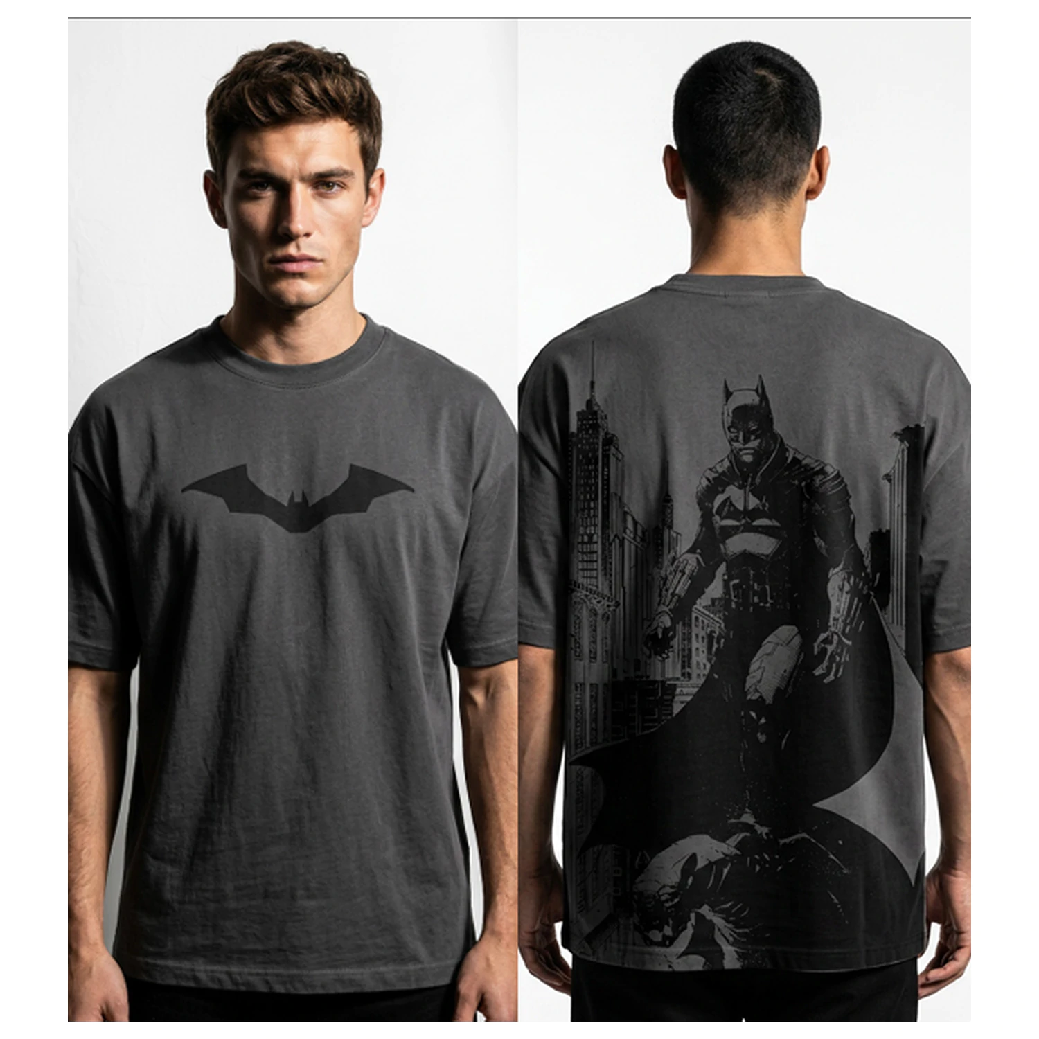 DC The Dark Knight in Town oversized tričko produktová fotografia