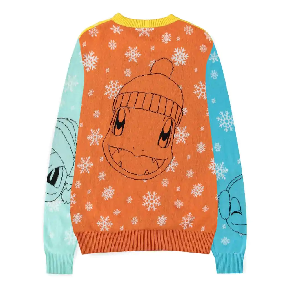 Pokémon sveter Christmas Jumper Pikachu, Bulbasaur, Squirtle & Charmender produktová fotografia