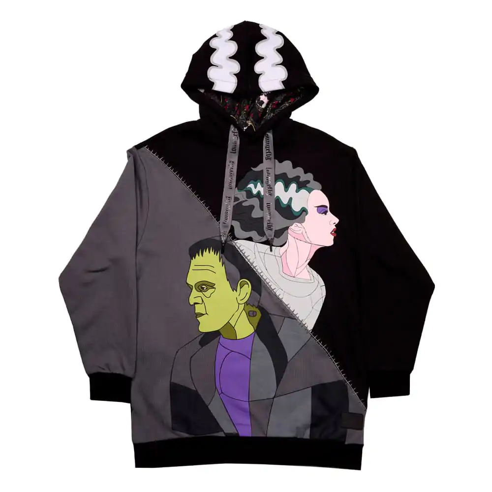 Universal Monsters by Loungefly mikina s kapucňou Unisex Bride of Frankenstein produktová fotografia