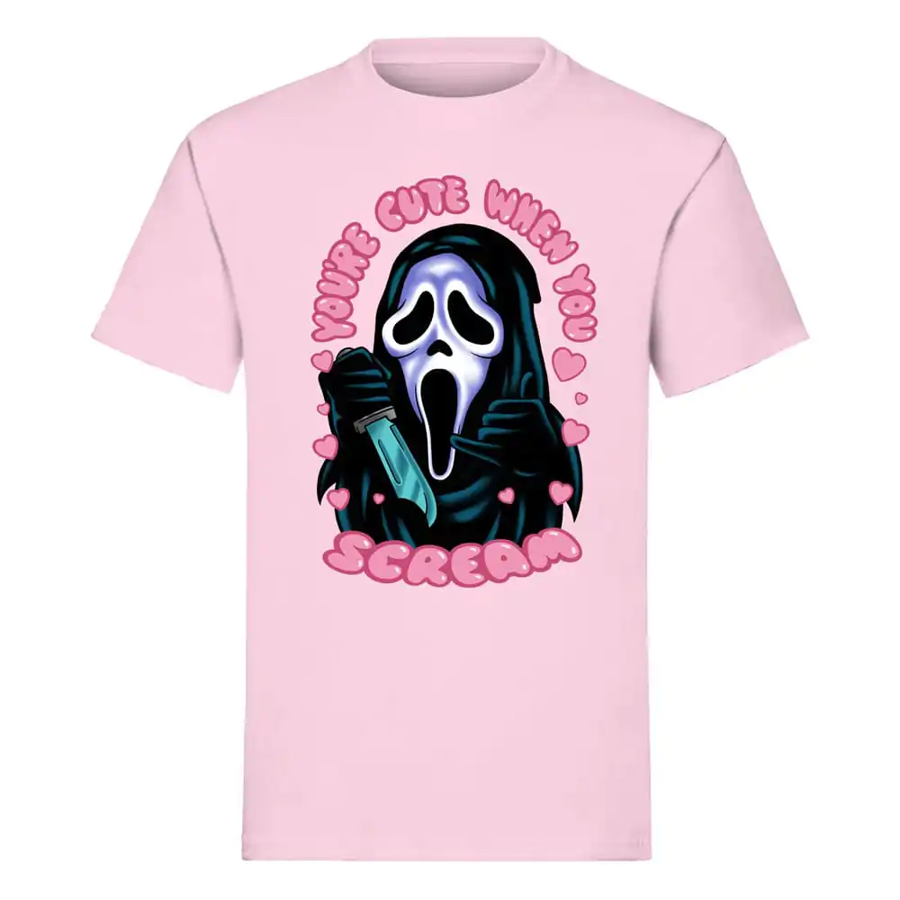 Scream T-Shirt Ghost Face Si roztomilý/á, keď kričíš produktová fotografia