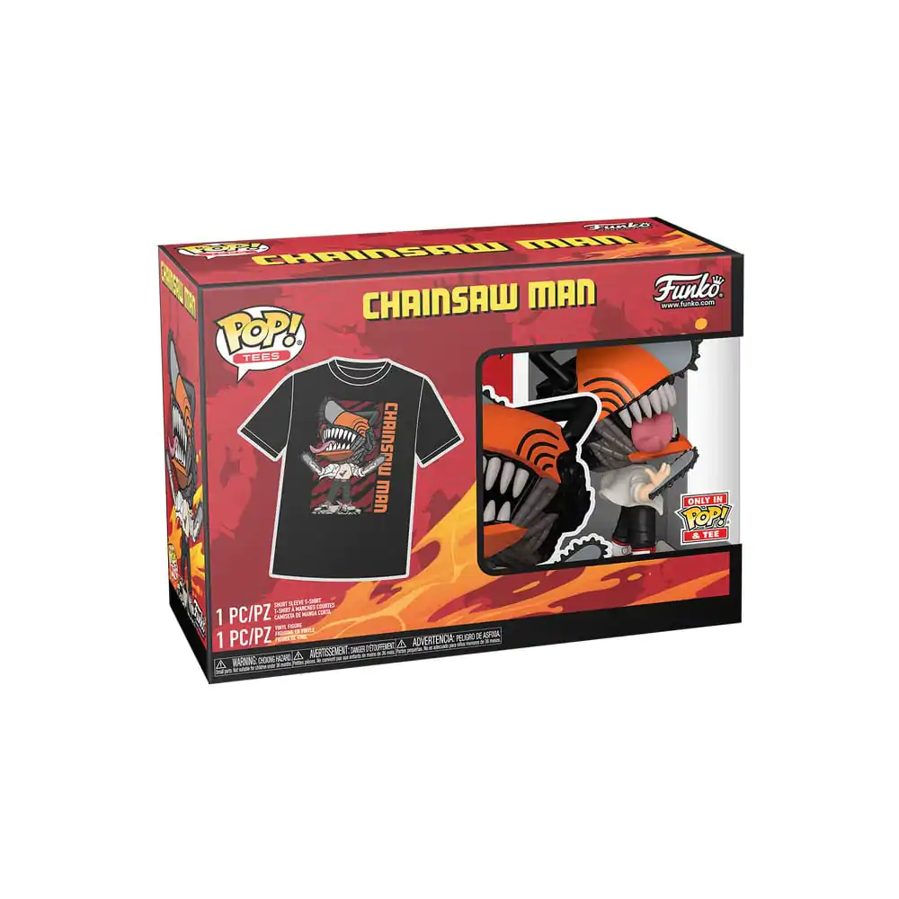 Chainsaw Man Funko POP! & Tričko Box Chainsaw Man Leaping produktová fotografia