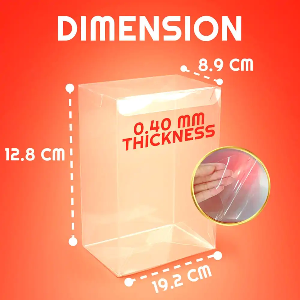 PET chrániče 10-Pack pre Amiibo figúrky produktová fotografia