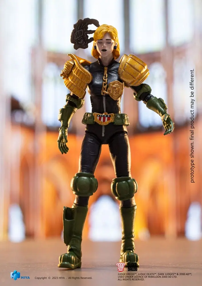 2000 AD Exquisite Mini Akčná figúrka 1/18 Judge Dredd Judge Anderson Hall of Heroes 10 cm termékfotó