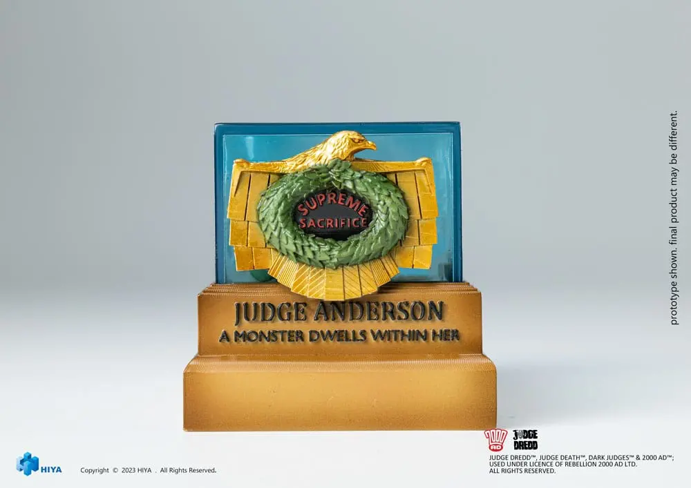 2000 AD Exquisite Mini Akčná figúrka 1/18 Judge Dredd Judge Anderson Hall of Heroes 10 cm termékfotó