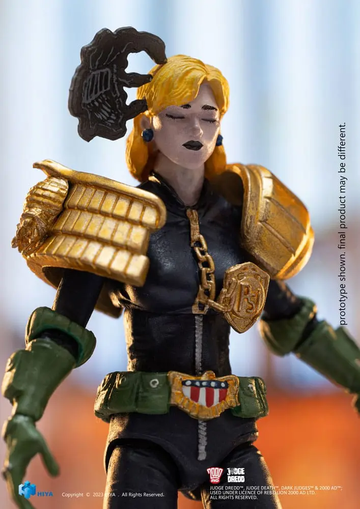 2000 AD Exquisite Mini Akčná figúrka 1/18 Judge Dredd Judge Anderson Hall of Heroes 10 cm termékfotó