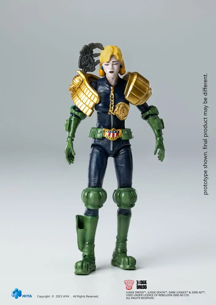 2000 AD Exquisite Mini Akčná figúrka 1/18 Judge Dredd Judge Anderson Hall of Heroes 10 cm termékfotó