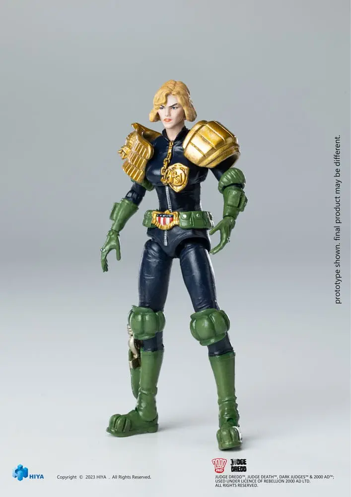 2000 AD Exquisite Mini Akčná figúrka 1/18 Judge Dredd Judge Anderson VS The Dark Judges 10 cm termékfotó