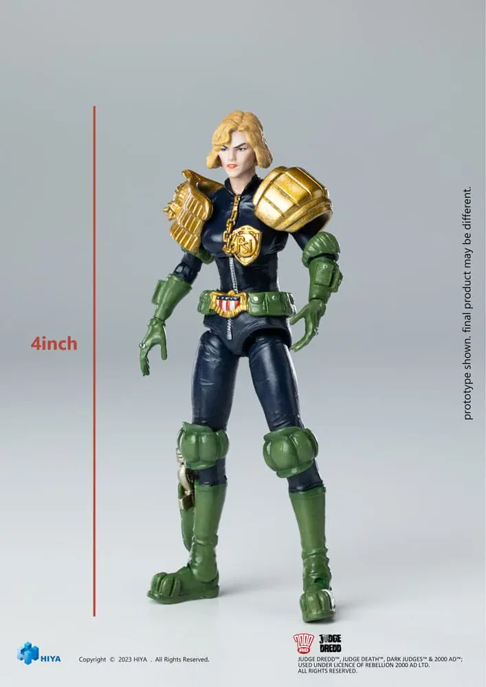 2000 AD Exquisite Mini Akčná figúrka 1/18 Judge Dredd Judge Anderson VS The Dark Judges 10 cm termékfotó