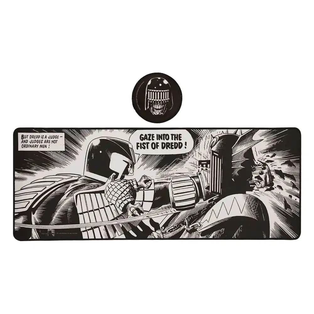 2000 AD podložka na stôl a súprava podložiek Judge Dredd produktová fotografia