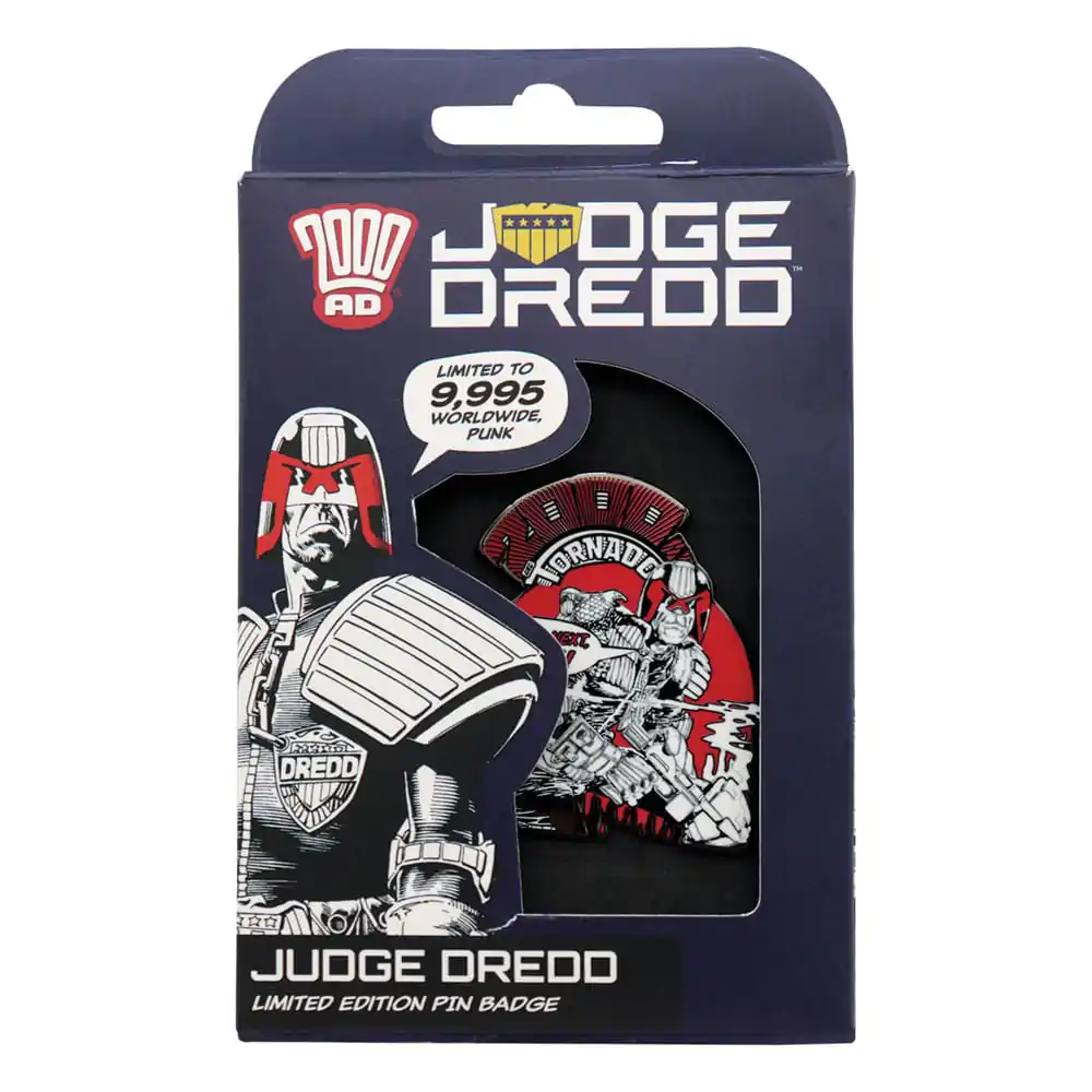 2000 AD Odznak Judge Dredd You're Next Punk Limitovaná edícia produktová fotografia