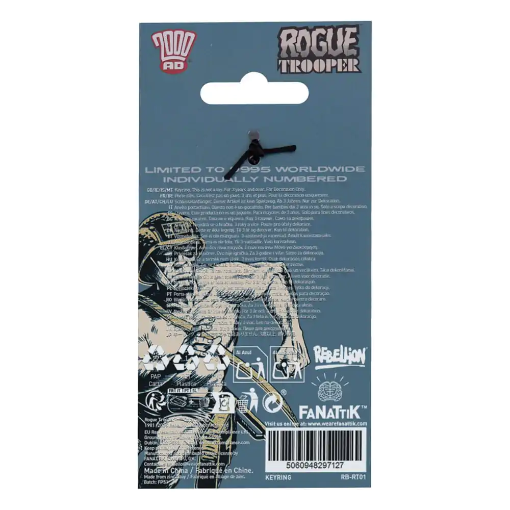 2000 AD Prívesok na kľúče Rogue Trooper Limited Edition produktová fotografia