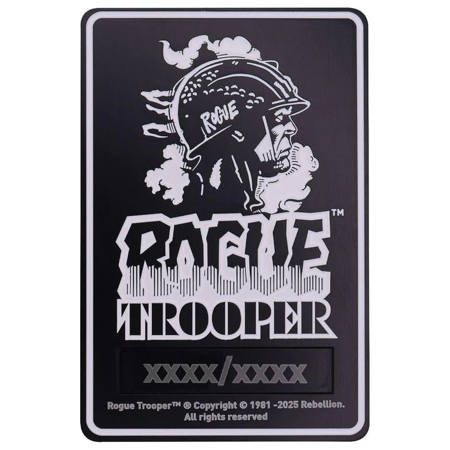 2000 AD Rogue Trooper limitovaná edícia odliatok produktová fotografia