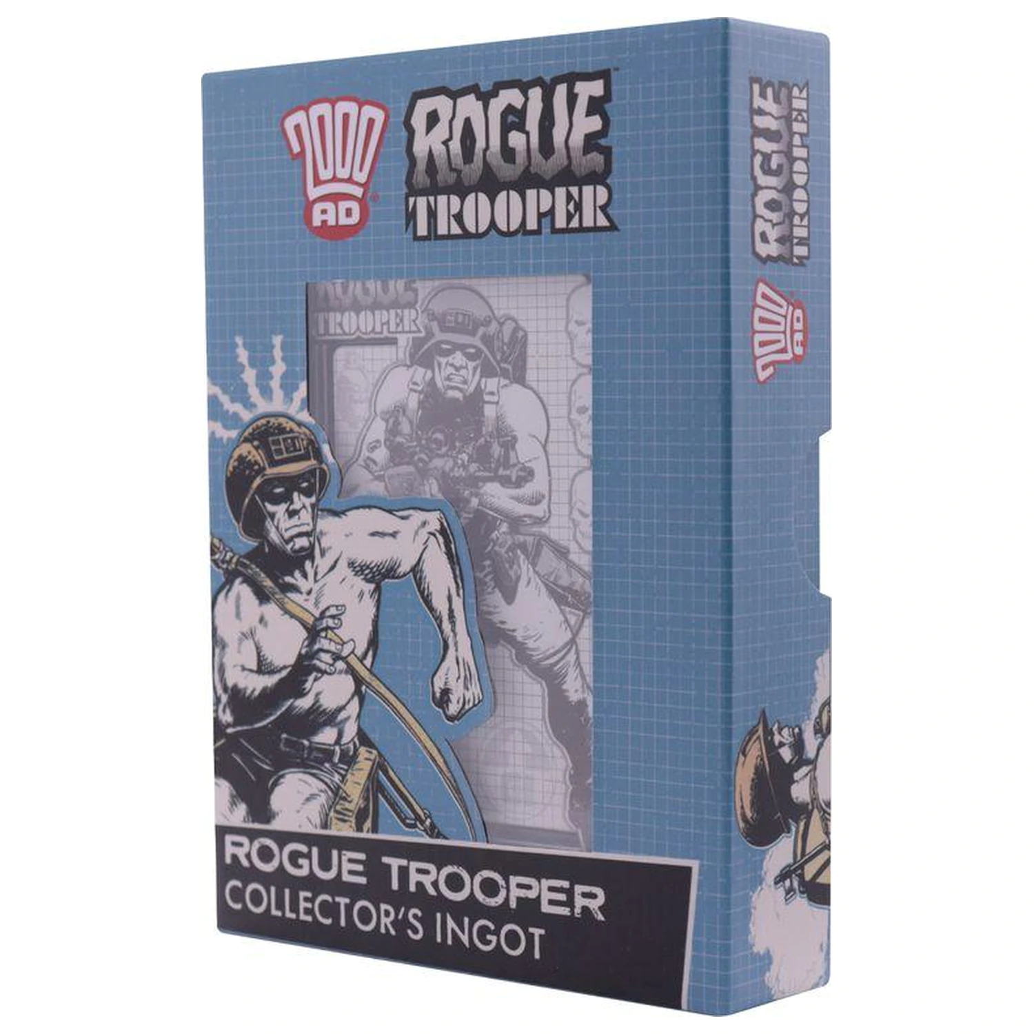 2000 AD Rogue Trooper limitovaná edícia odliatok produktová fotografia