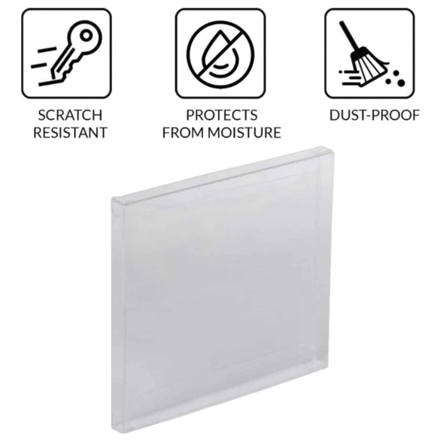 PET Protektory 25-balenie pre hry PS1/Single CD/Dreamcast (Jewel Case) produktová fotografia