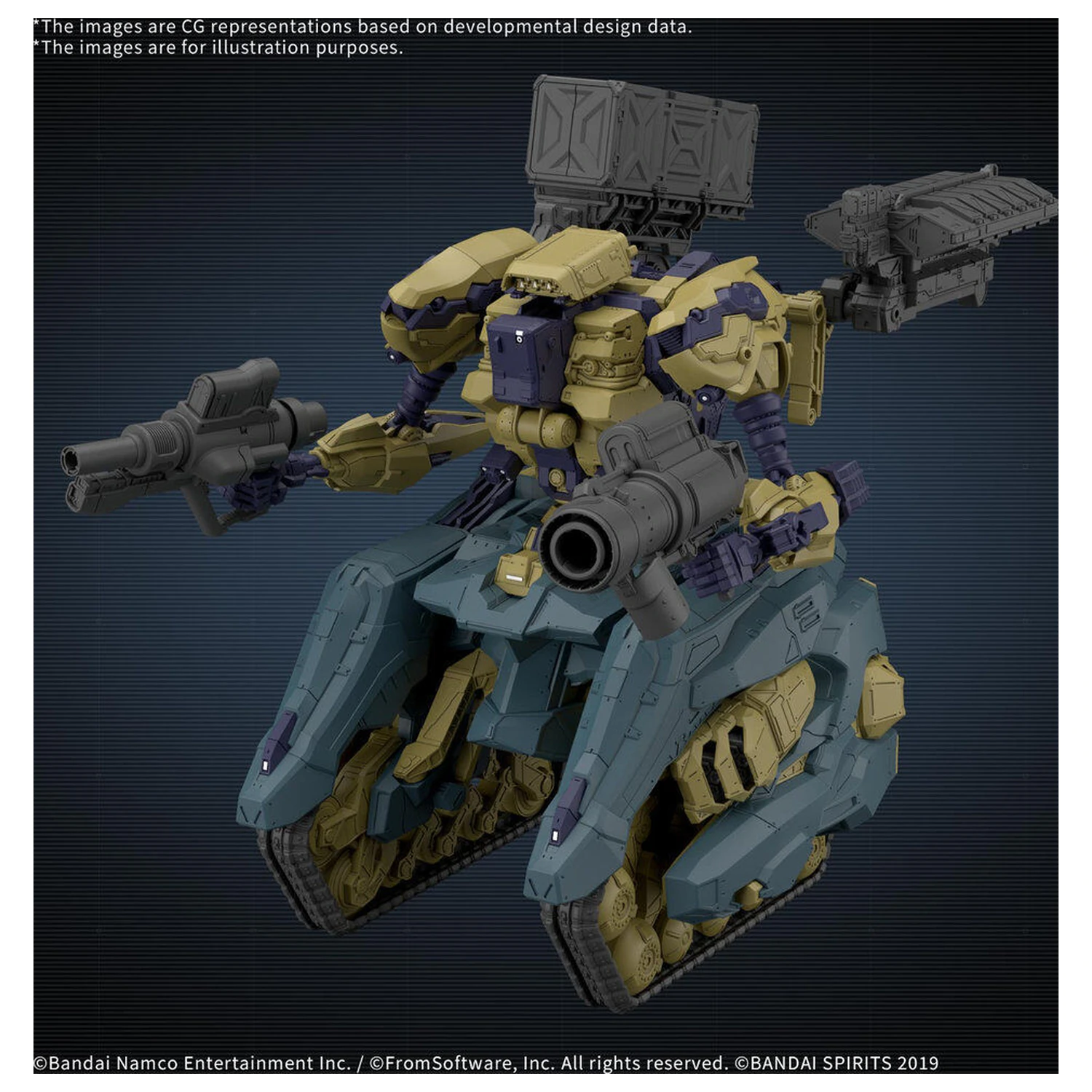 30 Minutes Missions Armored Core VI Wrecker Circus RaD CC3000 model súprava produktová fotografia