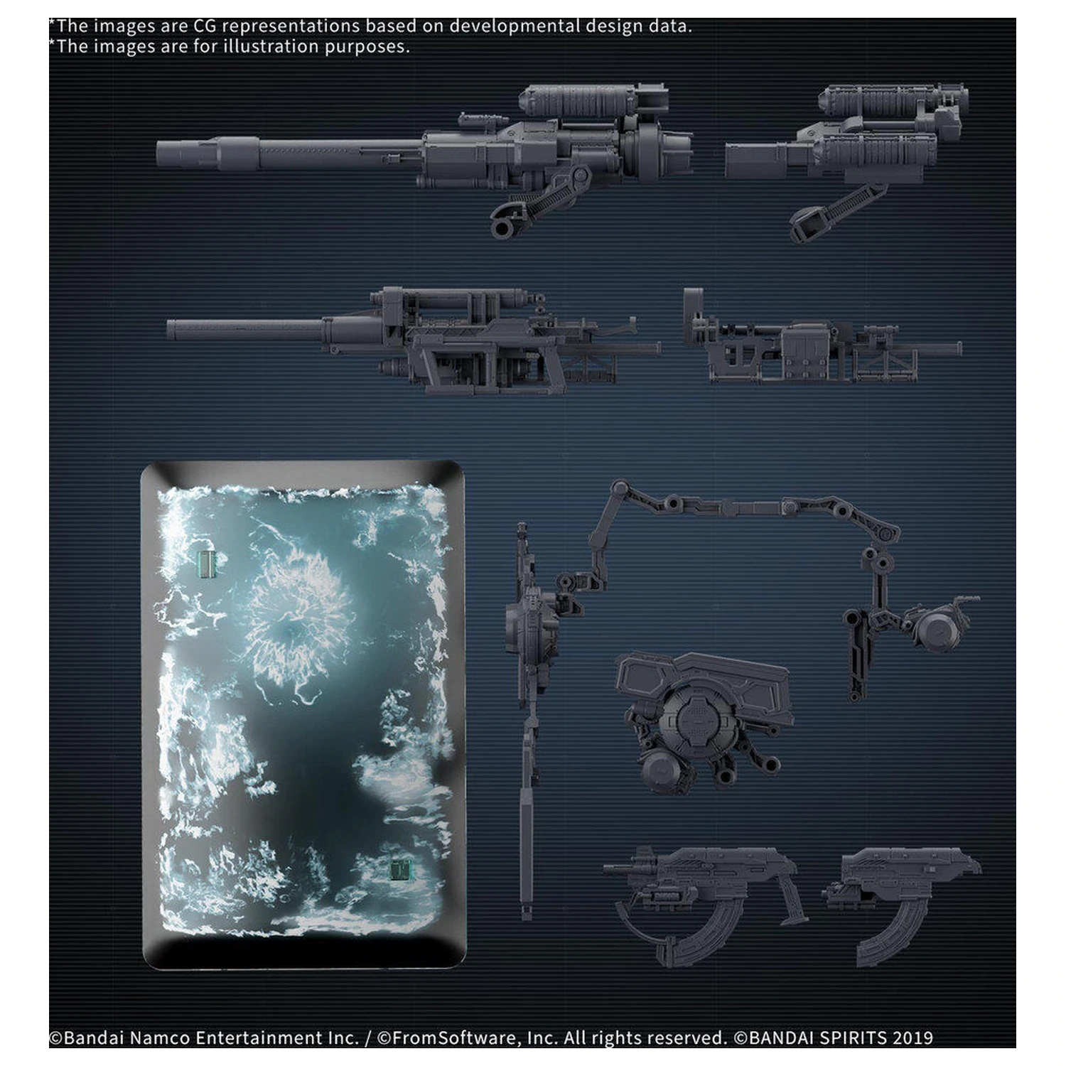 30 Minutes Missions Súprava voliteľných dielov Armored Core VI Súprava zbraní 08 produktová fotografia