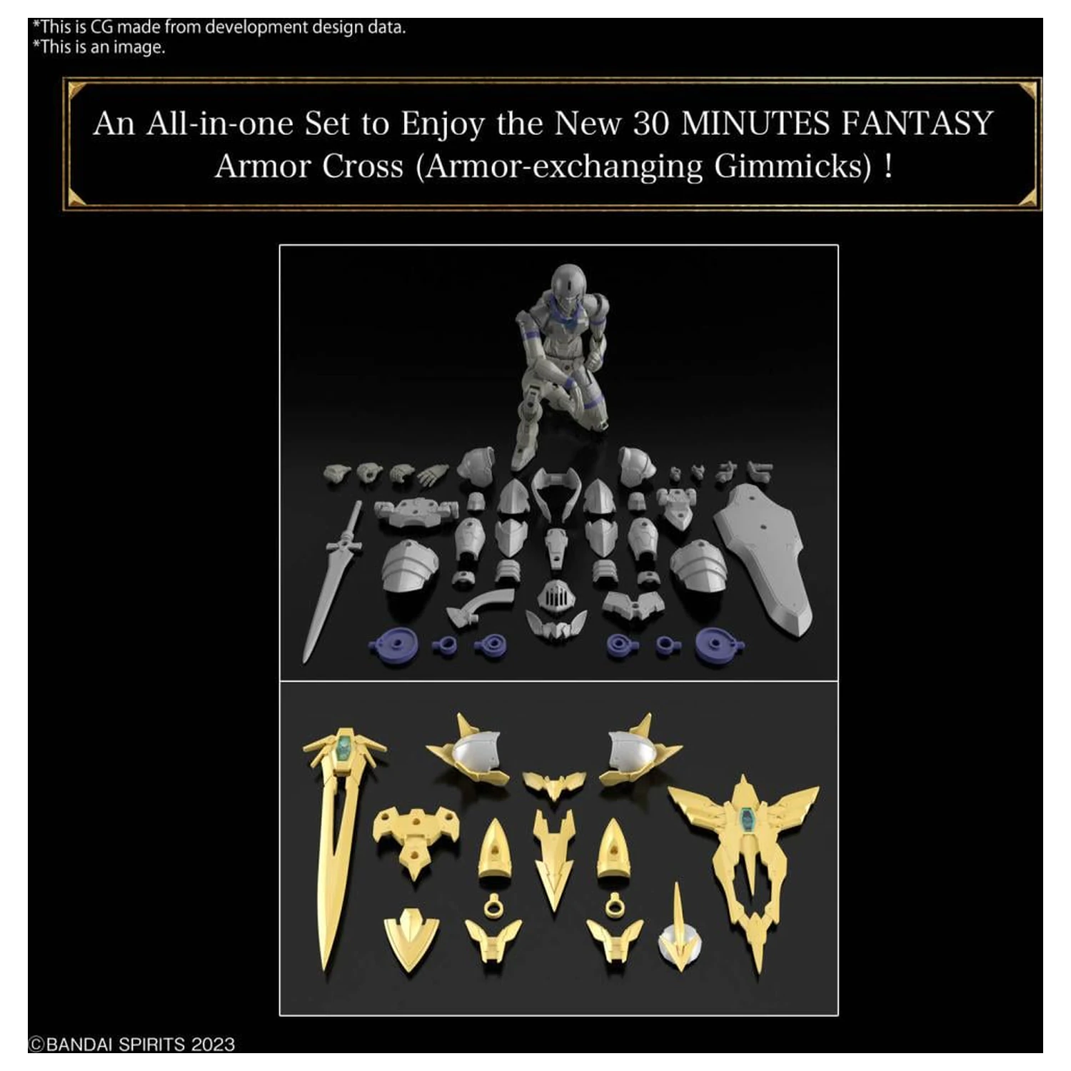 30MF Liber Holy Knight Model Kit produktová fotografia