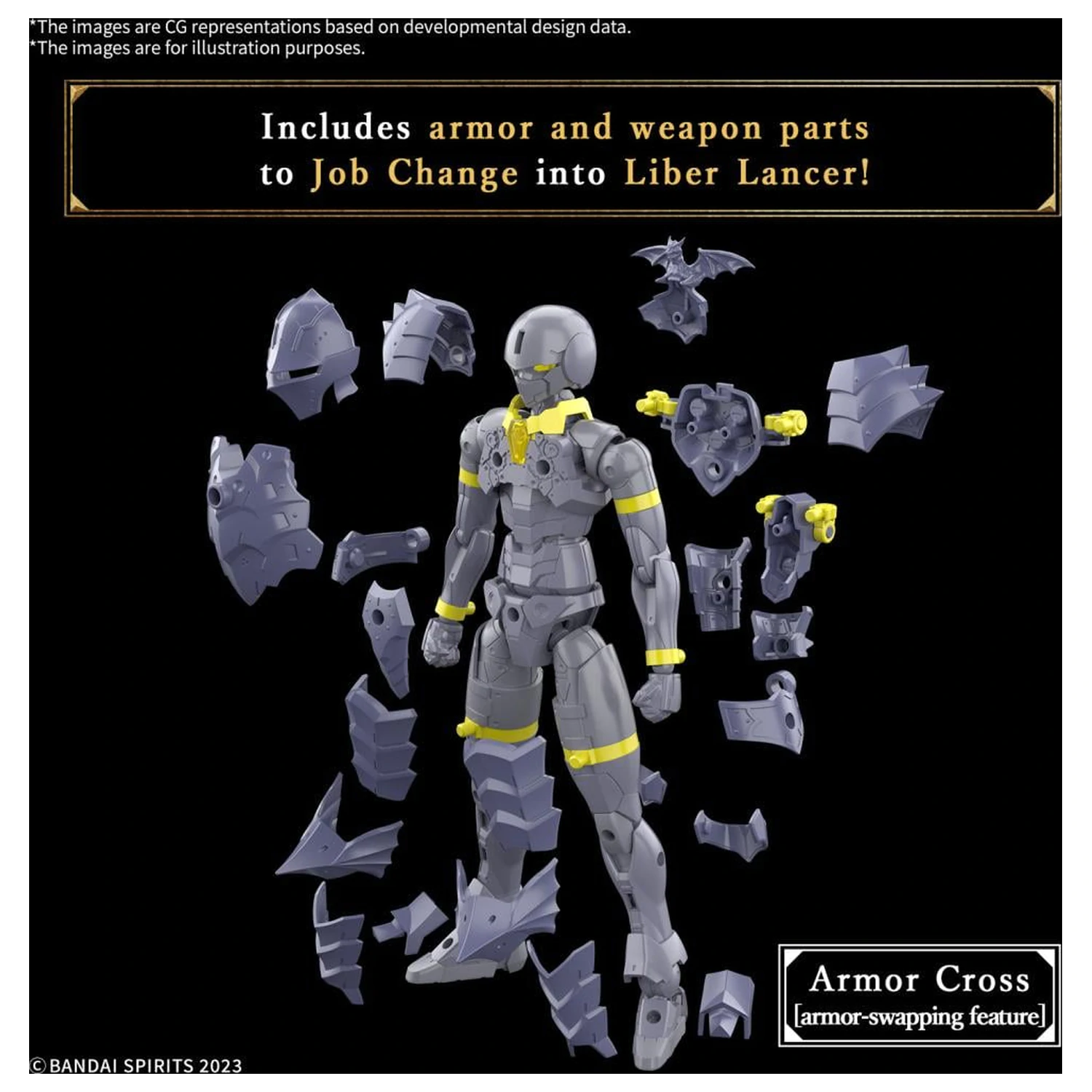 30MF Liber Lancer Model Kit produktová fotografia