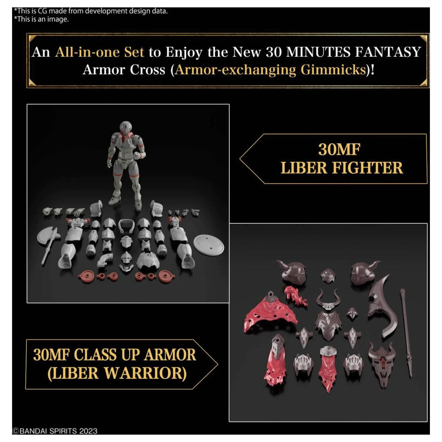 30MF Liber Warrior Model Kit produktová fotografia