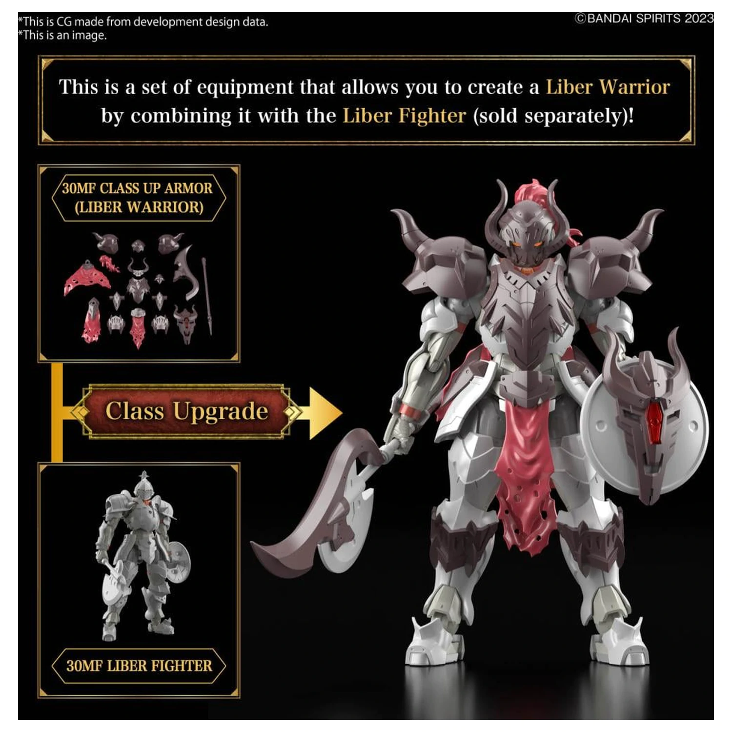 30MF Liber Warrior Model Kit produktová fotografia