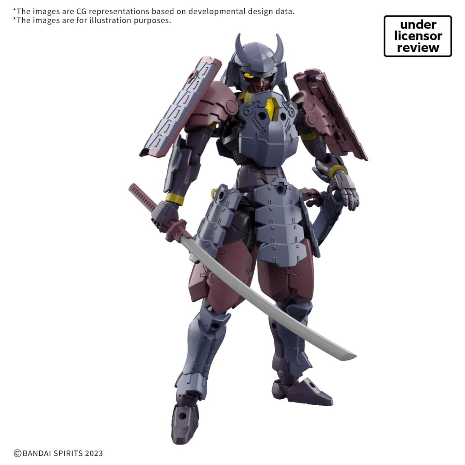 30MF Meteoric Iron Samurai Model Kit produktová fotografia
