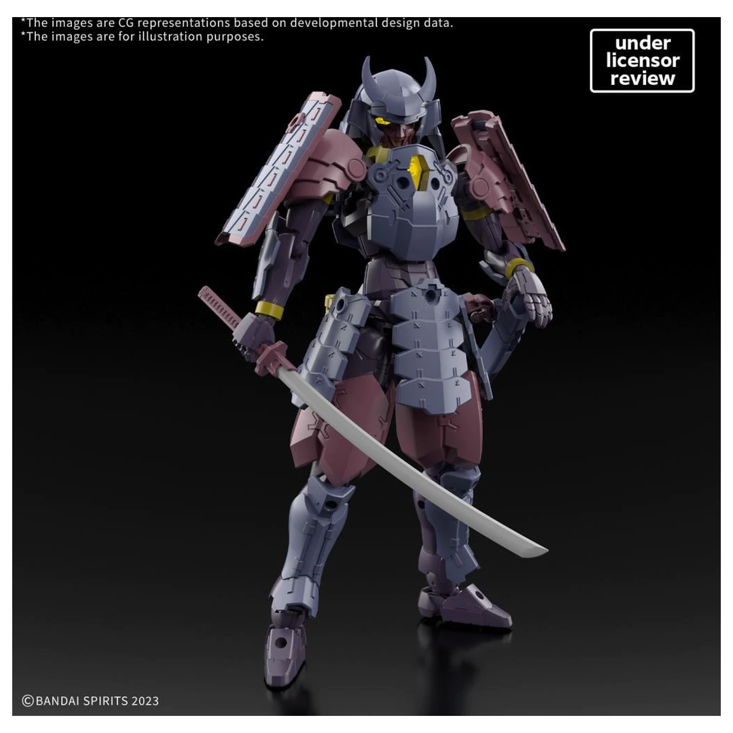 30MF Meteoric Iron Samurai Model Kit produktová fotografia