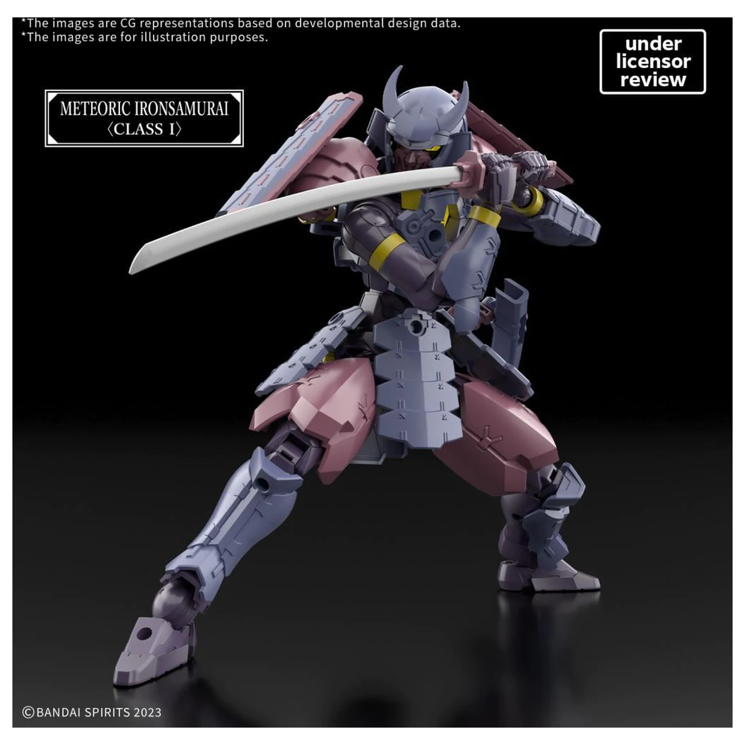 30MF Meteoric Iron Samurai Model Kit produktová fotografia