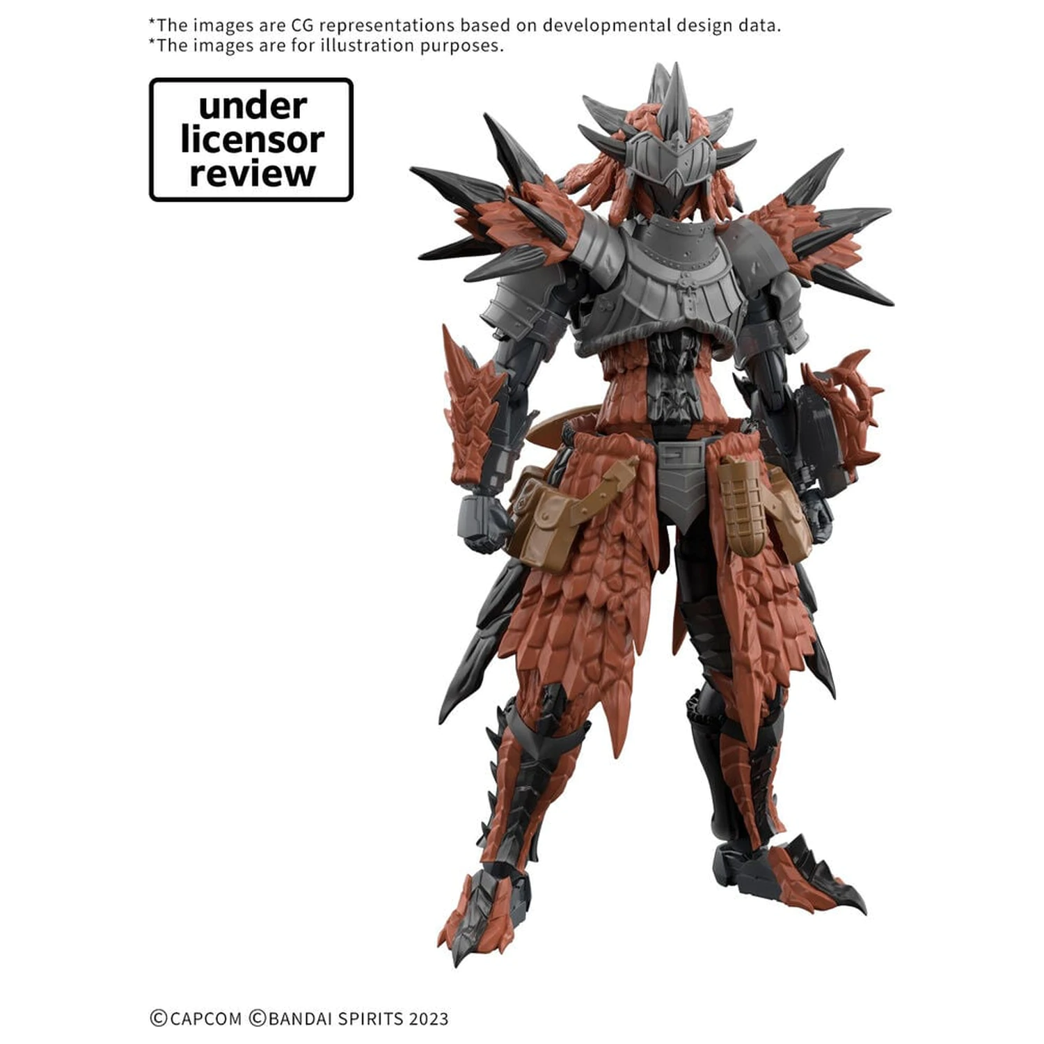 30MF Monster Hunter Wilds Rathalos vybavenie Rathalos séria príslušenstva Set 30 Minutes Fantasy produktová fotografia