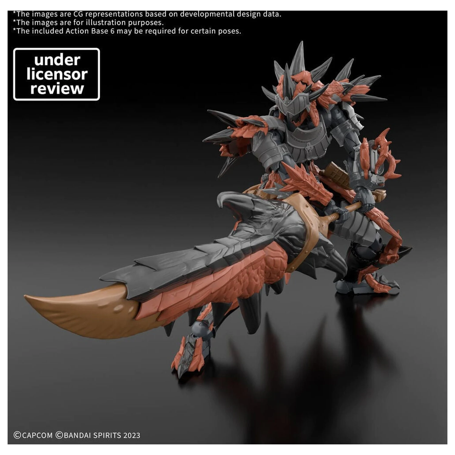 30MF Monster Hunter Wilds Rathalos vybavenie Rathalos séria príslušenstva Set 30 Minutes Fantasy produktová fotografia