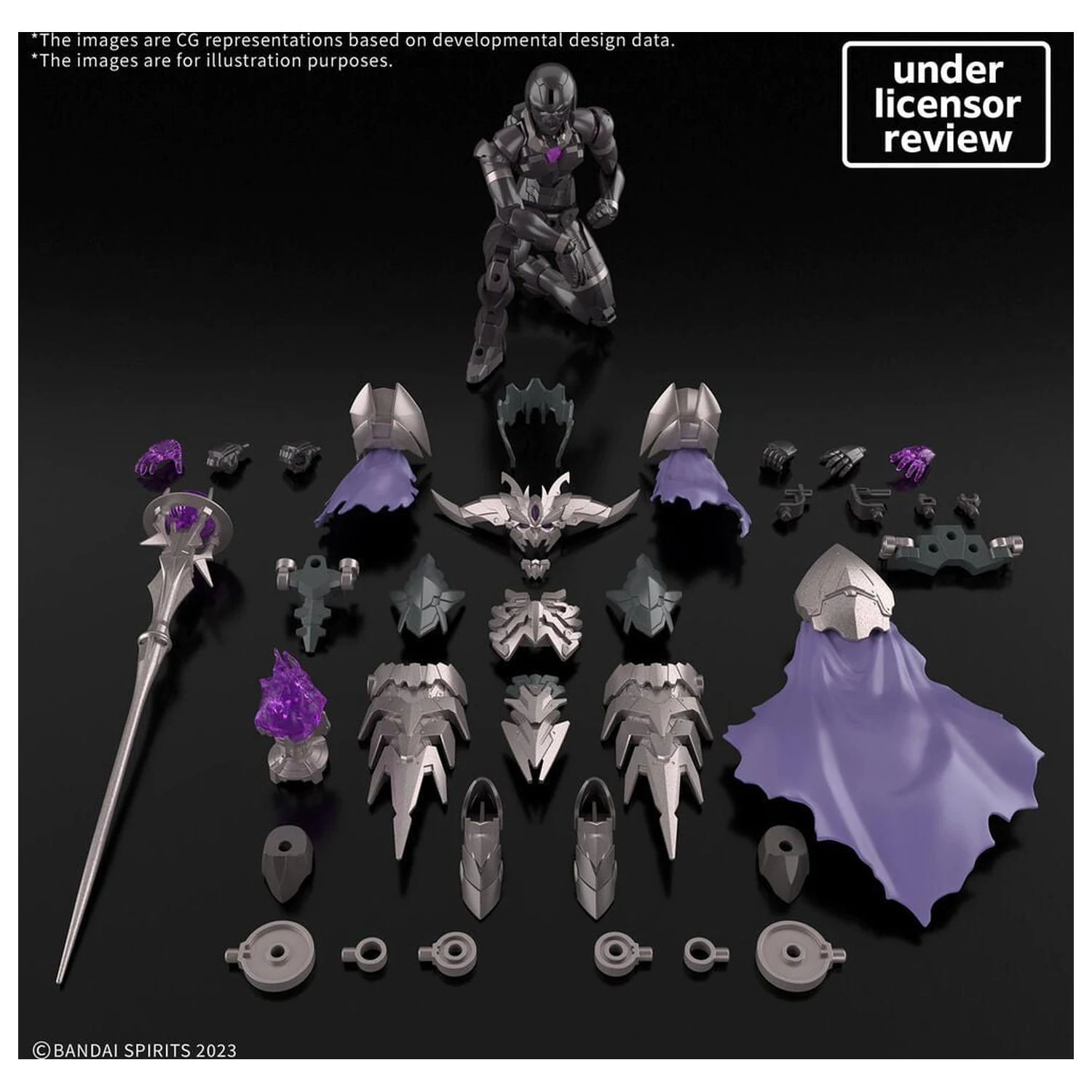 30MF Necrosmephisto Model Kit Základná figúrka 30 Minutes Fantasy produktová fotografia