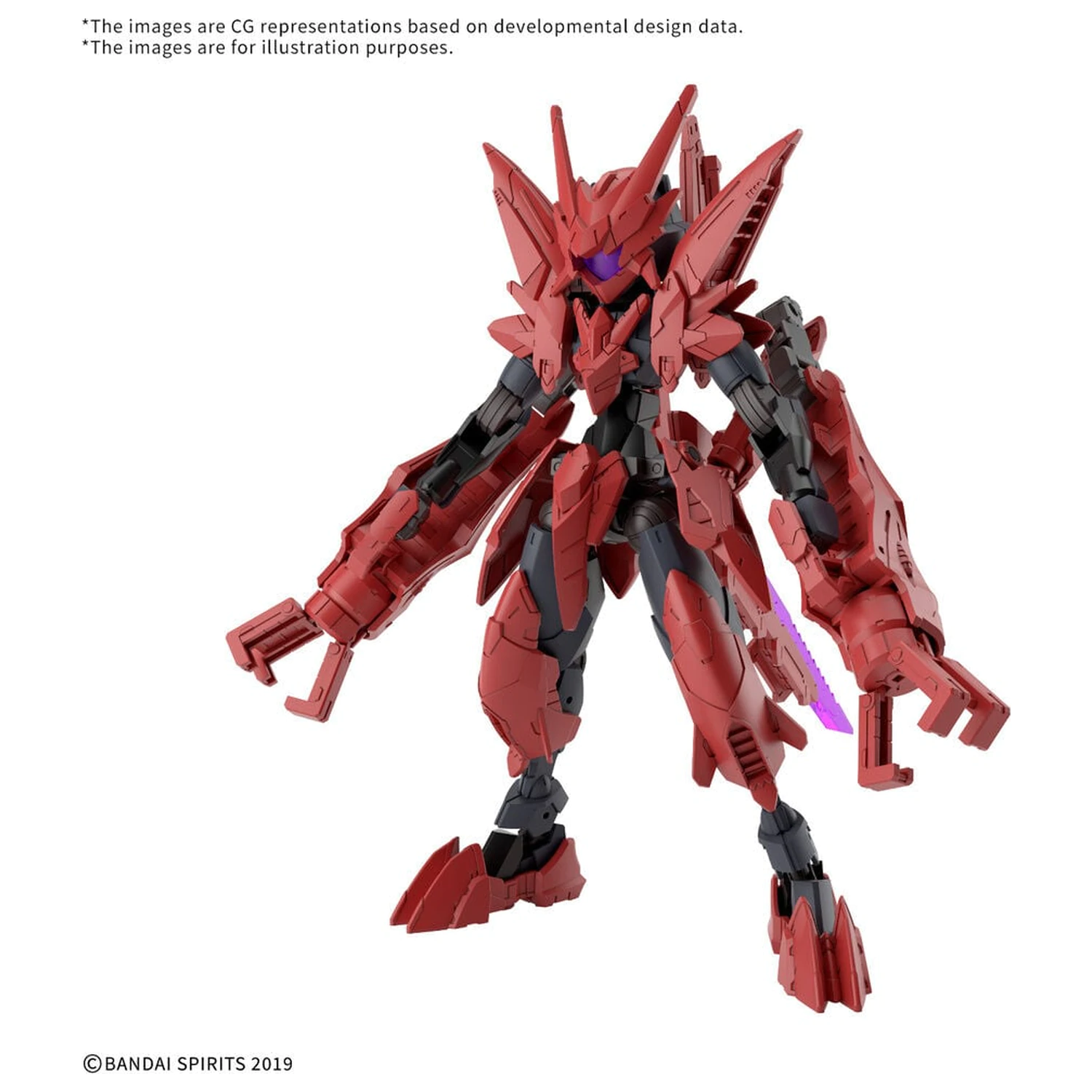 30MM 1/144 EXM-E7b Spinatia Beast Type Model Kit Základná figúrka 30 Minutes Missions produktová fotografia