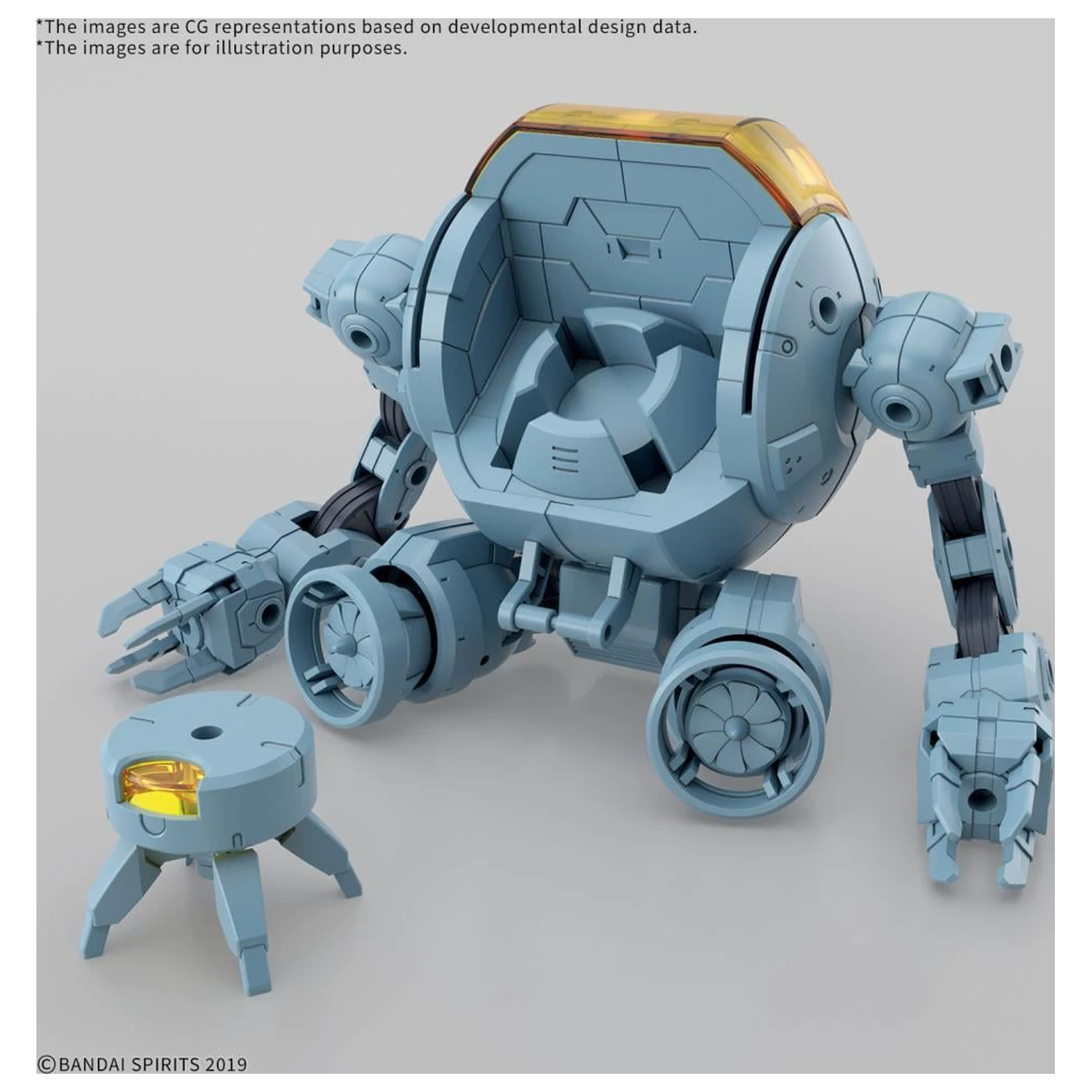 30MM 1/144 Extended Armament Vehicle (Marine Exploration) plastikový model Kit produktová fotografia