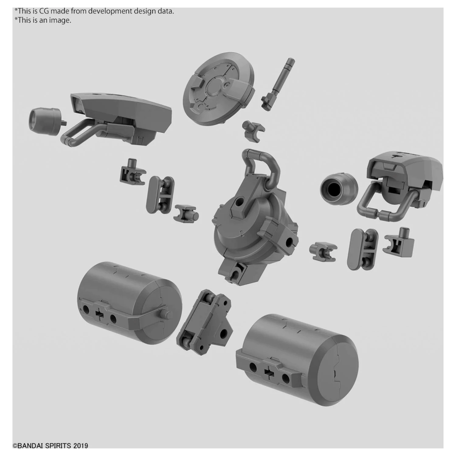 30MM Customize Weapons (Ťažká zbraň 2) Modelová súprava produktová fotografia