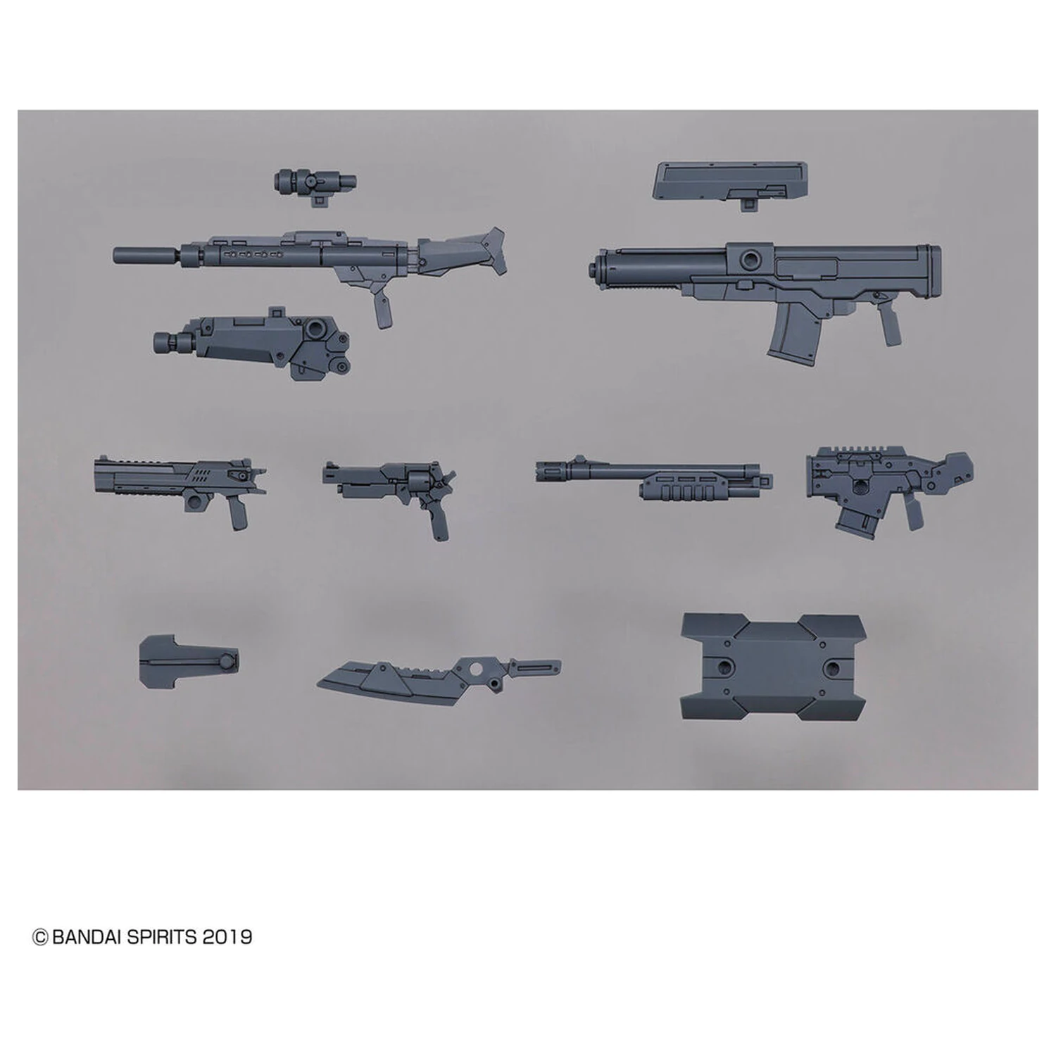 30MM Customize Weapons vojenská zbraň produktová fotografia