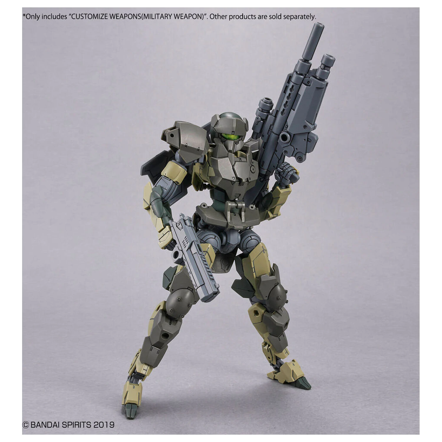 30MM Customize Weapons vojenská zbraň produktová fotografia