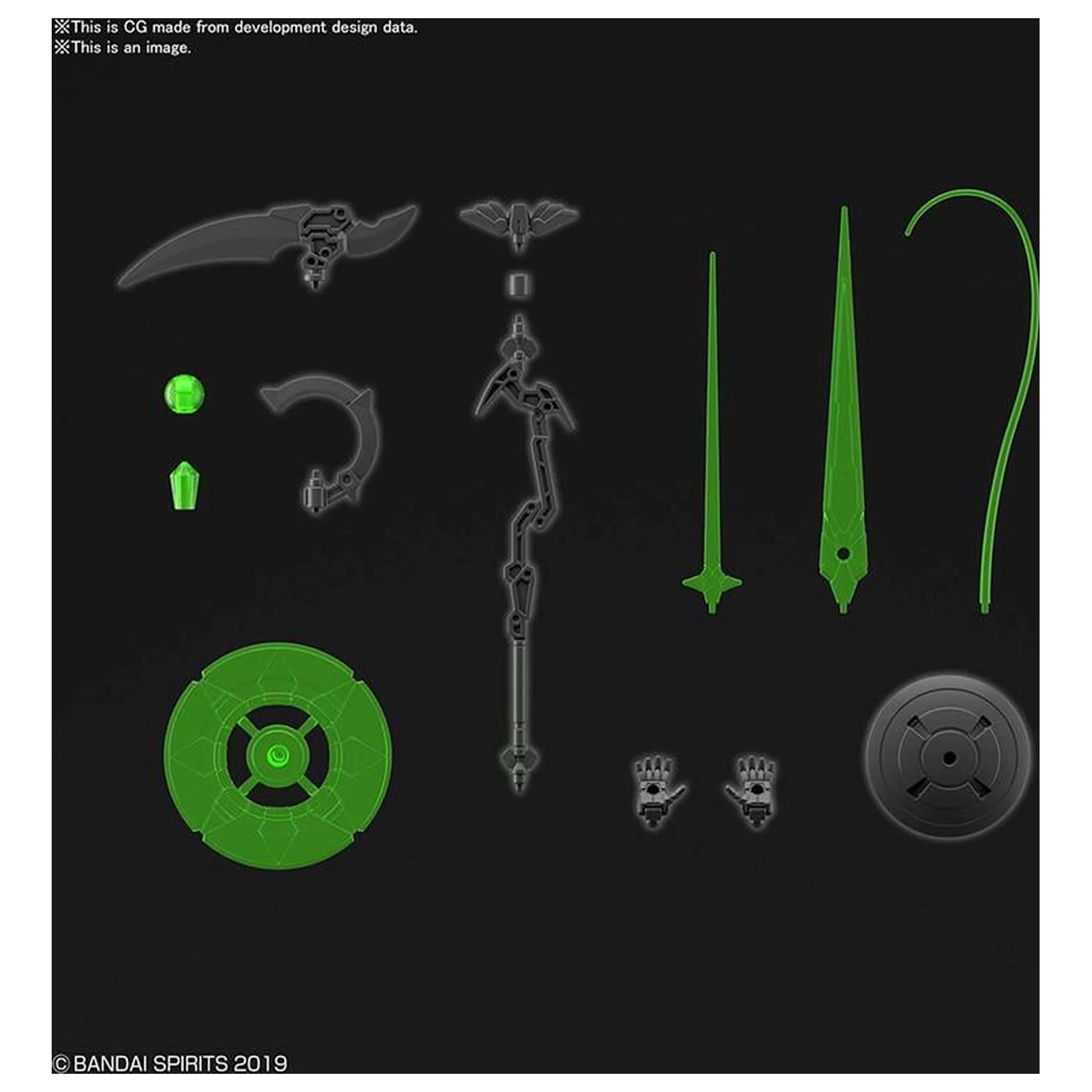 30MM Prispôsobte zbrane (Čarodejnícka zbraň) Model Kit produktová fotografia