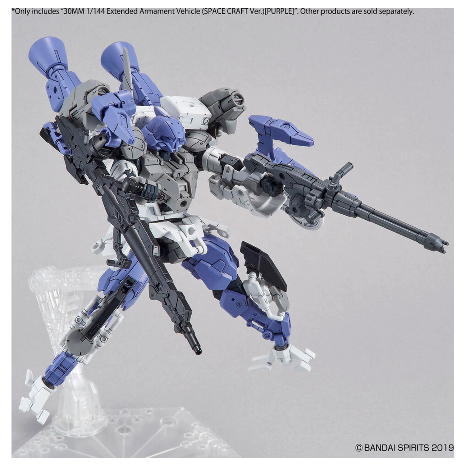 30MM Rozširujúci Exa-Vehicle Space Craft Ver. Fialový modelársky doplnkový balíček produktová fotografia