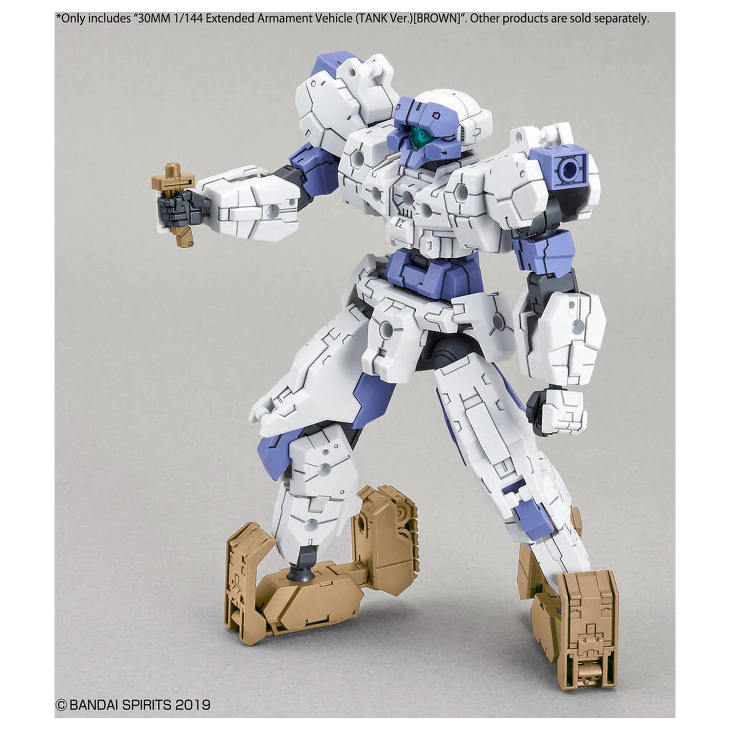 30MM Expansion Exa-Vehicle Tank Ver. Hnedý model kit príslušenstvo balenie produktová fotografia