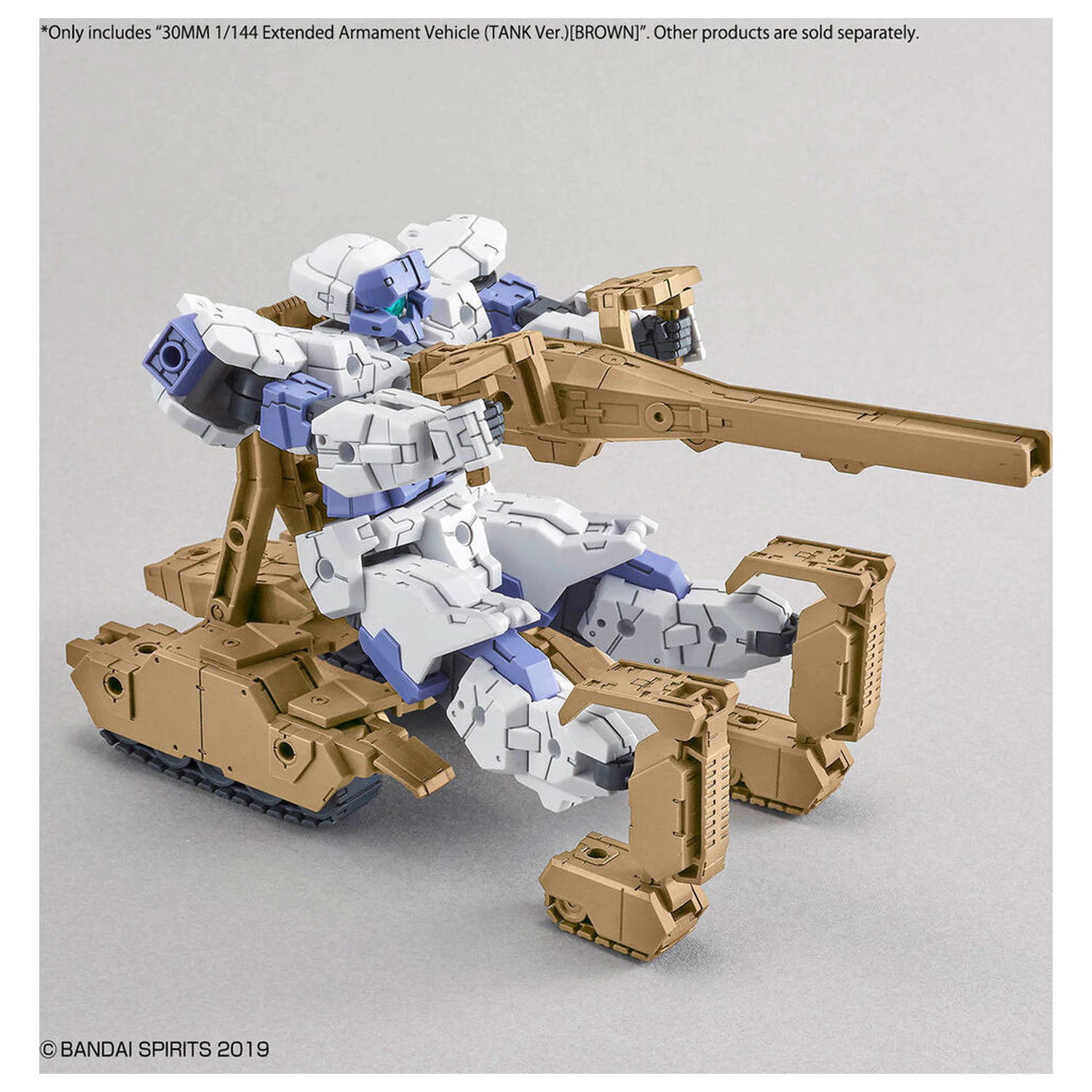 30MM Expansion Exa-Vehicle Tank Ver. Hnedý model kit príslušenstvo balenie produktová fotografia